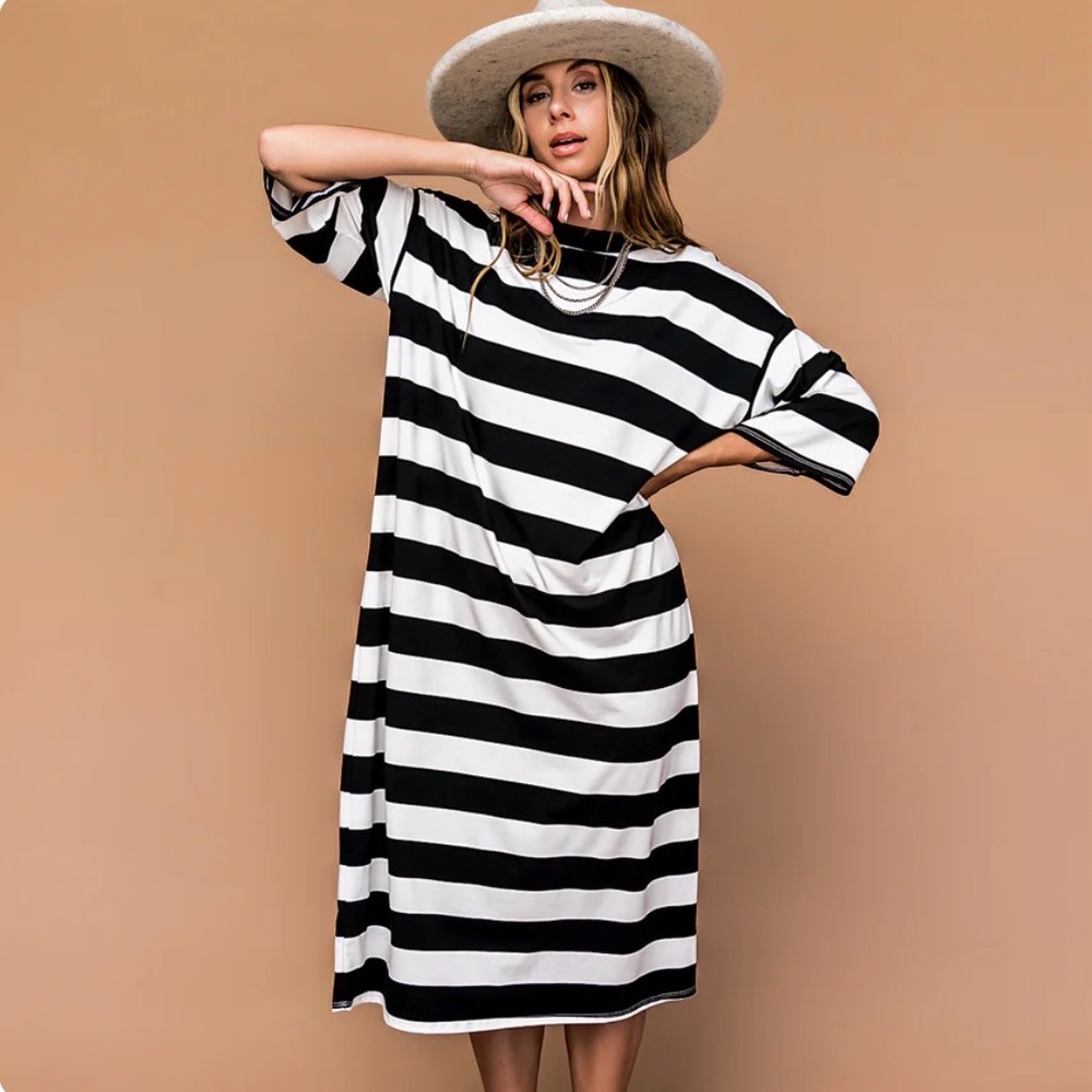 Dressed In Lala Stripped Dress
